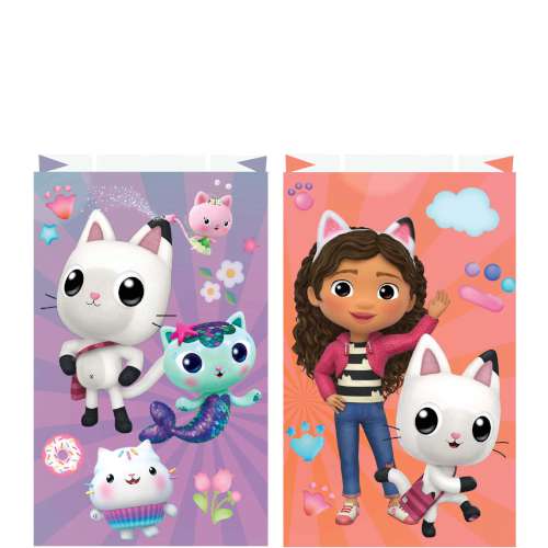 Gabby's Dollhouse Kraft Loot bags - Click Image to Close